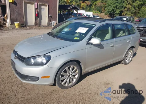 2011 Volkswagen Jetta Sportwagen 2.5L Se from USA, damaged, VIN 3VWPX7AJ2BM601319